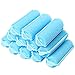 12 Pieces Foam Hair Roller, Color Scissor Soft Pink Sponge Hair Curlers Bouncy Curls Style Tools Accessories Blue
