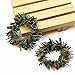 Taloyer 10Pcs Mini Artificial Berry Branches Flowers Wreath Christmas Garland Pendant Decoration Wedding Party DIY Scrapbooking Crafts