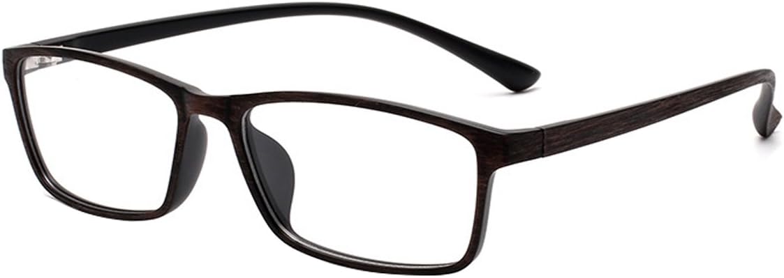 Myopia Glasses Stylish TR90 Frame Shortsighted Eyeglasses -0.50 to -6.00 for Men Women (-0.75)Please kindly note these are not reading glasses