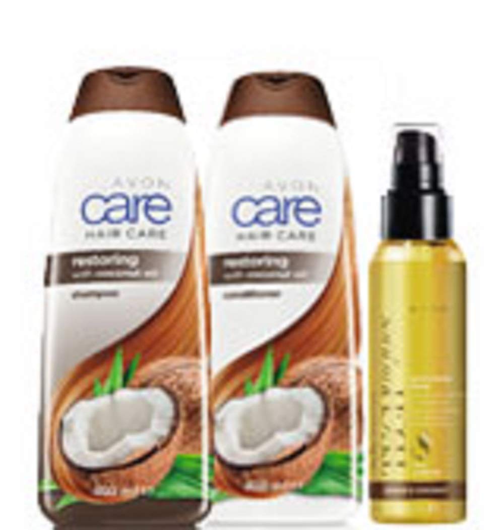 Avon Care Coconut Hair Care Pack Includes Avon Care Coconut Oil