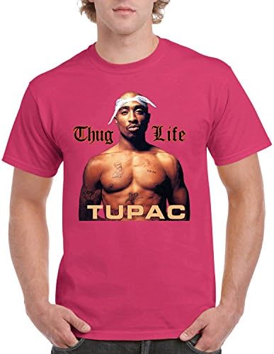 YSM Tupac Thug Life Tatooed Bandana Hip Hop Legend 2pac Rap Legend Thug Life T-Shirt