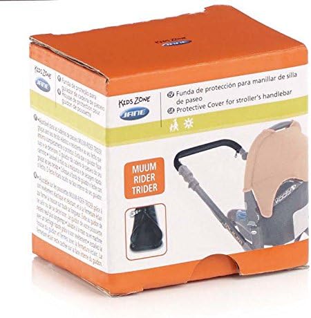 Jane Black Elastic Fabric Handlebar Cover for Pushchair - Image 4