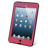 iPad Mini Waterproof Case, iThrough iPad Mini Case, Dust Proof, Snow Proof, Shock Proof Protective Carrying Cover Case with IP68 Standard for iPad Mini 5.5 inch (Pink)