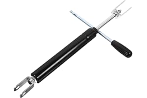 VANZACK Salon Chair Pump Rod Replacement 370Mm 350N Hydraulic Barber Chair Accessory for Heavy-Duty Salon