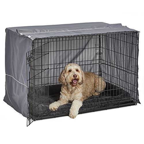 New World Dog Crate Comfort Kit, Matching Dog Crate Cover & Dog Bed to