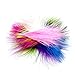 SAMSFX Marabou for Fly Tying Materials Trout Flies Making 100 Pieces in Pack
