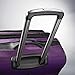 American Tourister Zoom Softside Luggage with Spinner Wheels, Purple, Carry-On 21-Inch