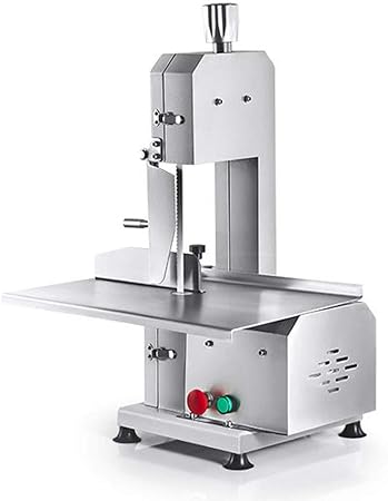 Gaone Scie A Os Electrique Machine Commerciale Viande Congelee Steak Machine A Decouper Benchtop Scie A Ruban En Acier Inoxydable Pour Couper La Viande Congelee Scier Pieds De Porc Beefsteak 750w Amazon Fr