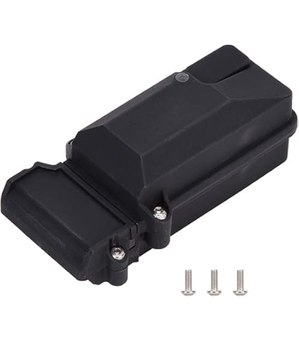 Traxxas 8224 Empfängerbox Wasserdicht – Für TRX-4 Crawler, Inkl. Zubehör