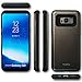 TORU CX PRO Compatible with Samsung Galaxy S8 Plus Case - Protective Dual Layer Wallet with Hidden Card Holder + ID Card Slot Hard Cover & Mirror - Gunmetal