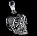 Crystal Skull Head Vodka Bottle Creative Gothic Wine Vodka Decanter (1000ML)