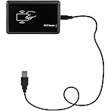 RFID Card Reader,LANMU USB RFID Card Reader,RFID Card Reader 125khz Contactless Proximity Sensor Smart ID Card Reader EM4100