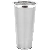 HomeCheer Tractor Fuel Tank Filter, Strainer Dutch Weave 304 Stainless Steel Cone Shaped for Kubota BX Series and More