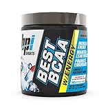 BPI Sports Best BCAA with Energy - Healthy BCAA Powder - Improved Performance - Lean Muscle Building - Accelerated Recovery - Proprietary Energy Blend - Rainbow Ice - 25 Servings - 8.8 oz.