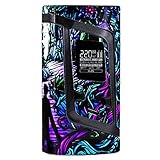 SPACE STICKERZ - SMOK ALIEN 220W Skin - Custom Protective Vinyl Decal for ecig - Best quality cover - Second life to your box mod, wrap and enjoy + BONUS STICKERS (Mystic Forest)