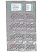 PackFreshUSA: 100cc Oxygen Absorber Compartment Packs - Food Grade - Non-Toxic - Food Preservation - Long-Term Food Storage Guide Included - 50 Count in 10 Compartment Packs