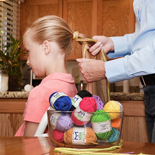 5 Mira+Handcrafts+Acrylic+Yarn+Bonbons