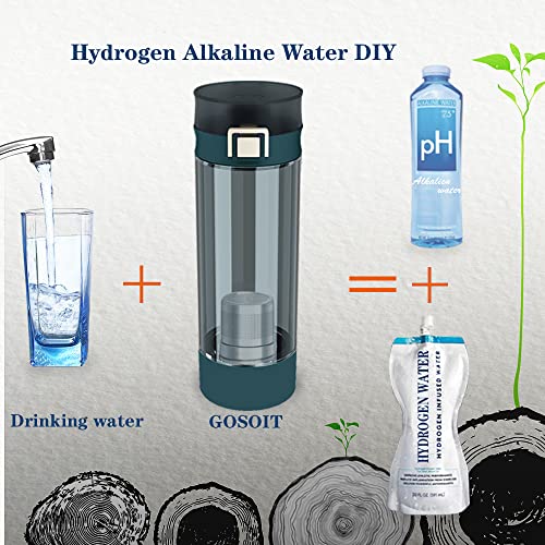 Hdrogen Alkaline Water Bottle Maker Machine Hydrogen Water Generator Make Hydrogen Content to