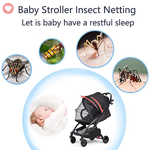Stroller Bug net, Universal Mosquito net for Stroller, Unique Double