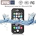 iPhone 6 / 6s Waterproof Case, Tomplus 6.6ft Underwater Waterproof Shockproof Dirtproof Snowproof Full Sealed Protective Case for Apple iPhone 6 / 6s 4.7 inch (T-Black)