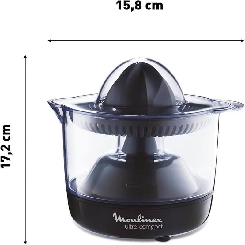 Ultracompact, Exprimidor de cítricos de 25 W, Compacto, Plástico