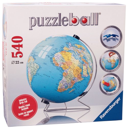 Ravensburger 3D The Earth Puzzleball - 540 Piece