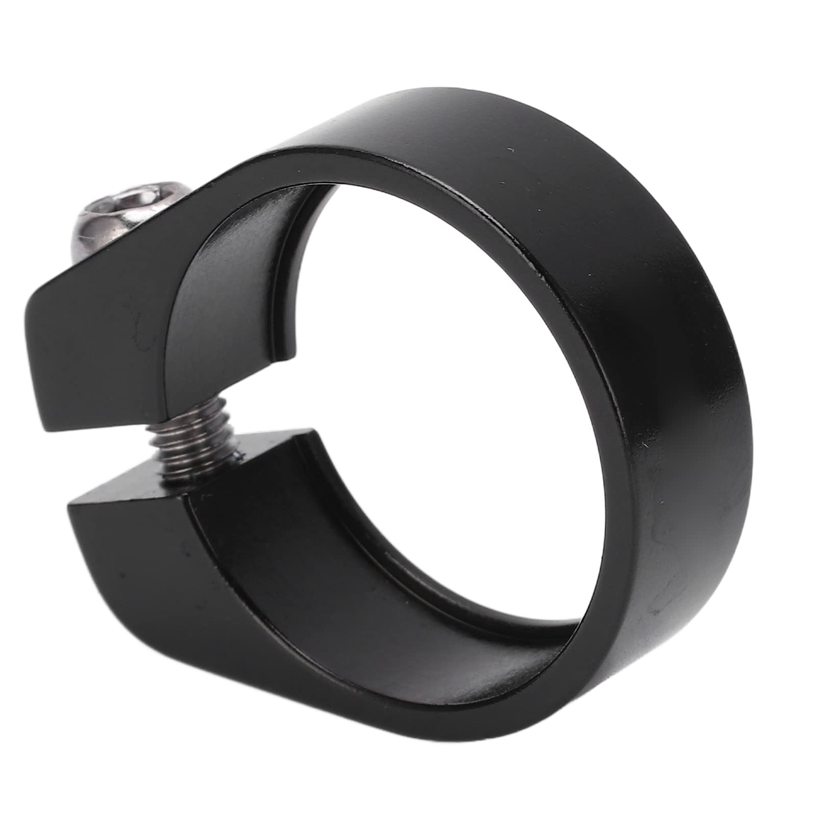 AUHX 34.9mm Bicycle Seat Pipe Clip, Simple Operation Quick Detachable Lock Design Wear Resistant Bicycle Seatpost Clamp for Bike(34.9MM)