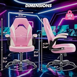 Sweetcrispy Computer Video Game Desk Chair