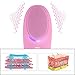 BesserGift Facial Cleansing Brush, Waterproof Electric Face Temperature-Sensitive Silica Gel Cleanser and Eye Massager, T-Sonic, Anti-age & Fatigue, Adjustable Vibrated Speed for women(Pink)
