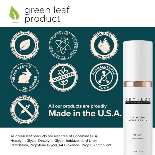 DRMTLGY Acne Spot Treatment and Cystic Acne Treatment. Acne Serum with