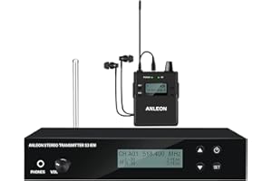 ANLEON S3 Wireless in-Ear Monitor System IEM System 518-554 for Vocalist Keyboardist Guitar Player