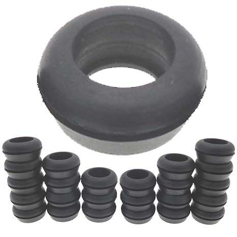 Rubber Grommets 3 4 Inch Id Donut Rubber Grommet Ring Drilled 1 1 8 Inch Hole