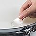 Drum Gel, 6 Pcs Clear Drum Dampeners for Snare Drum,Silicone Silencers,Mute,Muffler Dampening Gel Pads,Drum Damper for Snare,Tom Drum Cymbals，Drum Damper With 1 Drum Key Free- Clear