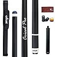 CRICAL Carbon Fiber Pool Cue Stick 58" Billiard Cue Sticks Professional Low Deflection Pool Sticks with 3/8 * 8 Pin Joint and 12.5mm Tip