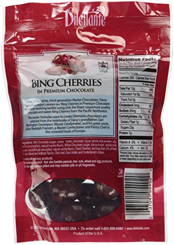 Dilettante Bing Cherries - 7 oz Bag