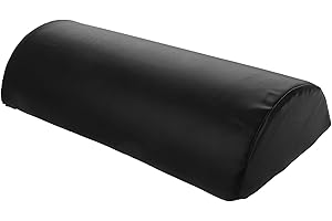 Beavorty Half Round Bolster Pillow Leg Support Cushion for Massage Table Foot Elevation Spa Wedge Pillow