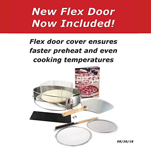 Pizzacraft PC7003 Pizzaque Super Deluxe Kettle Grill Pizza Kit