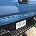 JDMCAR for Toyota Tacoma 2016 2017 2018 2019 Special 3D Zinc alloy Tailgate Insert Letters - Matte black