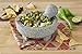 IMUSA USA Super Heavy Traditional Granite Molcajete Spice Grinder, 8-Inch, Gray, 8