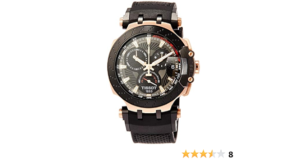 Amazon.com: Tissot T-Race MotoGP 2018 Reloj cronógrafo para hombre  T1154173706100 : Ropa, Zapatos y Joyería