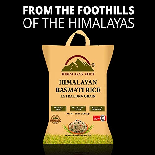 Himalayan Chef Premium Quality Himalayan Basmati Rice with Extra Long