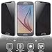 Galaxy S7 Privacy Screen Protector,KEEDA® Samsung Galaxy S7 Privacy Premium Tempered Glass Screen Protector [Bubble-Free] [Scratch-Resistant] [9H Hardness]