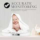 Marco Paul 20kg Digital Baby Scale for Infants & Pets - White view 9