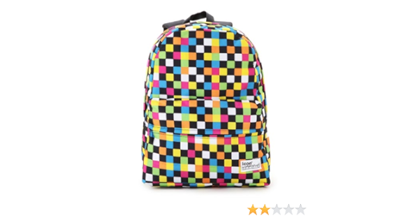 rainbow checkered backpack