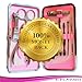 12pcs Stainless Steel Manicure and Pedicure Tool Set w/Rose Case by Drs Pro Choice. Best for Travel or Everyday Nail Maintenance Care. Suitable For Manicure Set for Women and Teens