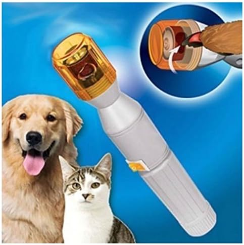 Pet Dog Cat Nail Trimmer Grooming Tool Care Grinder Electric Clipper Kit Bundle by SuccessfulDealsStore