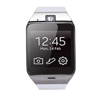 Para Samsung Iphone, hipzop GV18 Bluetooth reloj Smart Watch ...