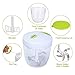 Manual Food Chopper 5 Blades 1000 ml,Sedhoom Powerful Easy Pull Upgraded Hand Held Vegetable Onion Chopper/Food Processor/Blender