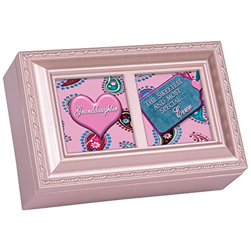 Cottage Garden Granddaughter The Sweetest Pink Petite Music Box Plays Light Up My Life