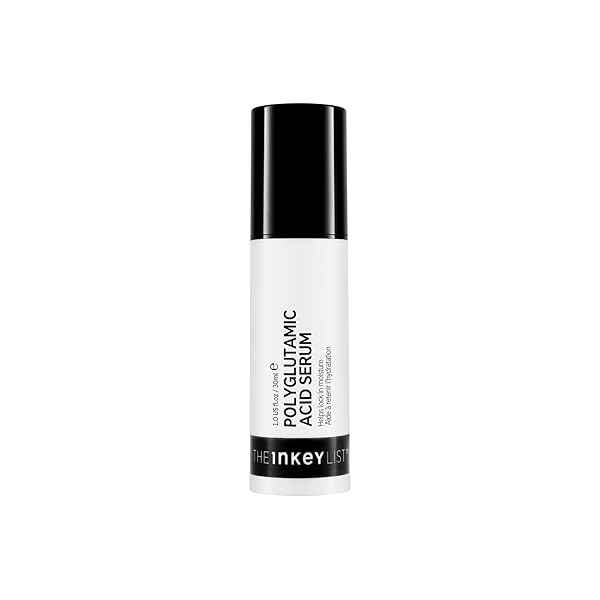 THE INKEY LIST POLYGLUTAMIC ACID SERUM, FACE SERUM TO MOISTURIZE DRY SKIN, REDUCE FINE LINES AND BOOST RADIANCE, 1.01 FL OZ